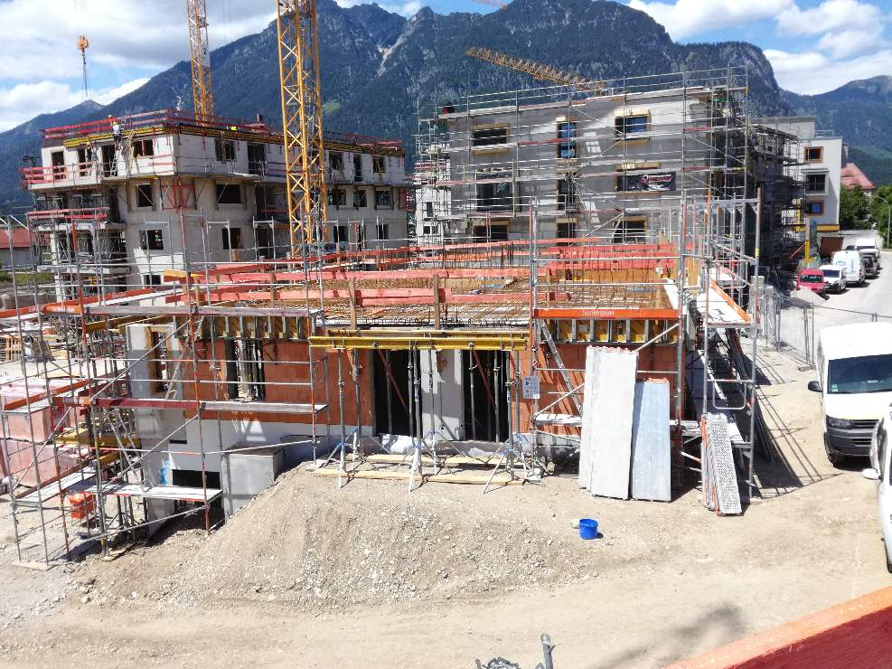 Budowa budynku wielorodzinnego w Garmisch-Partenkirchen, Lagerhausstr. (Niemcy)